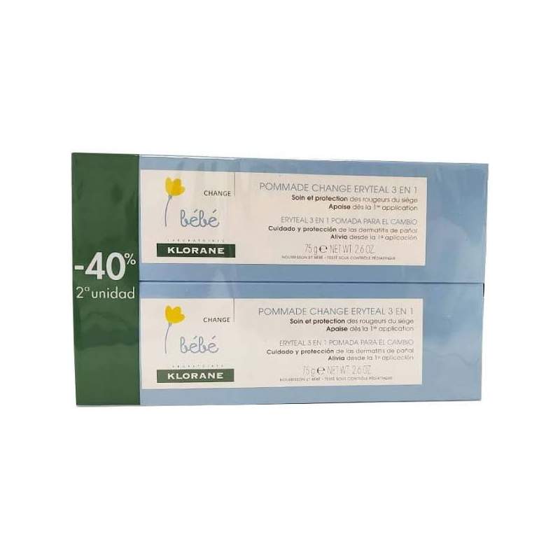 Buy Klorane Baby Eryteal Ointment Pack Duo 2x75ml Deals Klorane Online