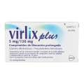 Virlix Plus 5/120 Mg 14 Comprimidos Liberacion Prolongada