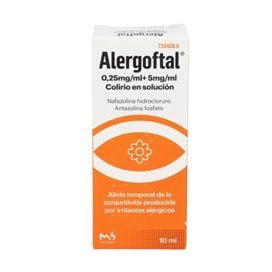 Alergoftal 5/0.25 Mg/Ml Colirio 1 Frasco Solucion 10 Ml