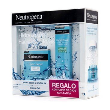 Neutrogena Hydro Boost Crema-Gel 50Ml + Crema Gel Contorno De Ojos 15Ml