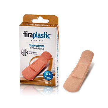 Tiraplastic Aposito Adhesivo Tela Elastica 20U