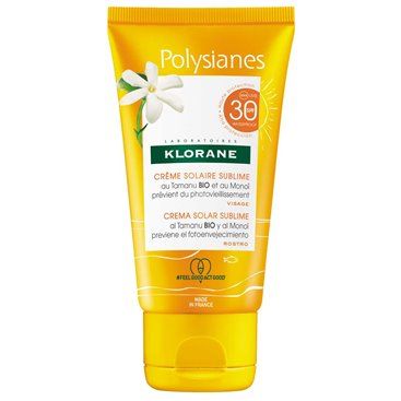 Klorane Polysianes Crema Sublimadora Solar Spf30 Rostro 50 Ml