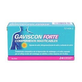 Gaviscon Forte 24 Comprimidos Masticables