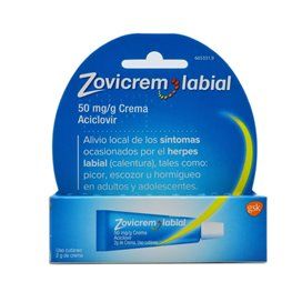 Zovicrem Labial 50 Mg/G Creme 2 G Tubo