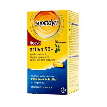 Supradyn Activo 50+ Antioxidantes 90 Comprimidos