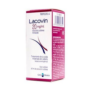 Lacovin 20 Mg/Ml Solucion Cutanea 1 Frasco 60 Ml